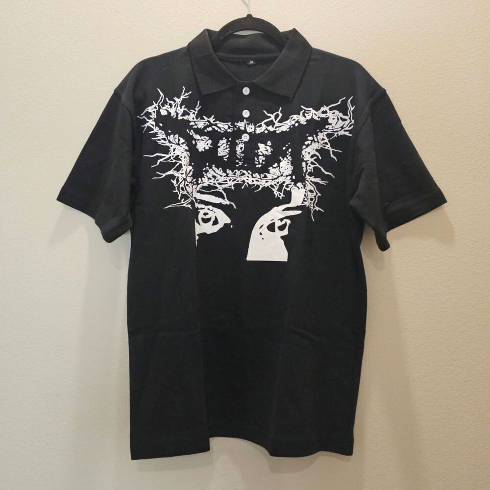 NWOT Riot Shortsleeve Black Polo Size Small